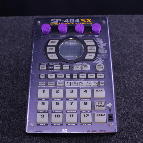 Vist Large View of Product Image Which is Used Roland SP-404SX SAMPLER Compact Synthesizer Compact