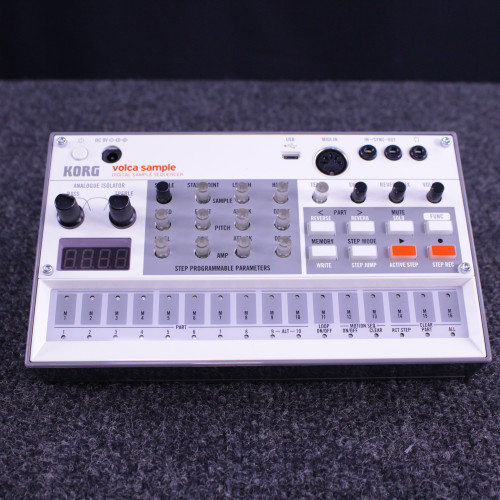 Vist Large View of Product Image Which is Used Korg VOLCA SAMPLE Compact Synthesizer Compact