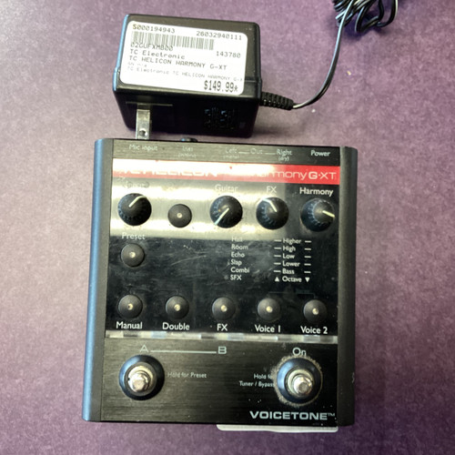 Vist Large View of Product Image Which is Used TC Electronic TC HELICON HARMONY G-XT Guitar Effects Pedal
