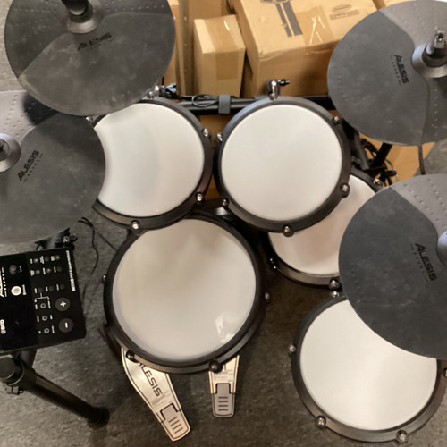 Vist Large View of Product Image Which is Used Alesis NITRO MAX MESH KIT Electronic Drum Kit