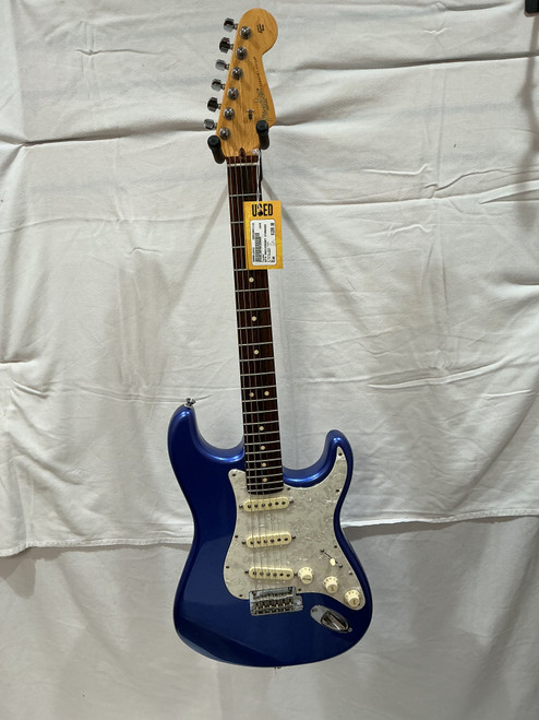 Vist Large View of Product Image Which is Used Fender 6OTH ANNIVERSARY STANDARD STRATOCASTER S Type Electric Guitar Blue 6-String