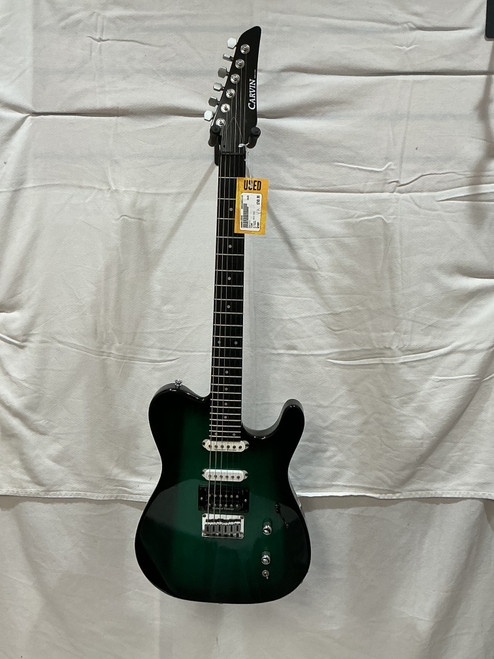 Vist Large View of Product Image Which is Used Carvin TL60 T Type Electric Guitar Green 6-String