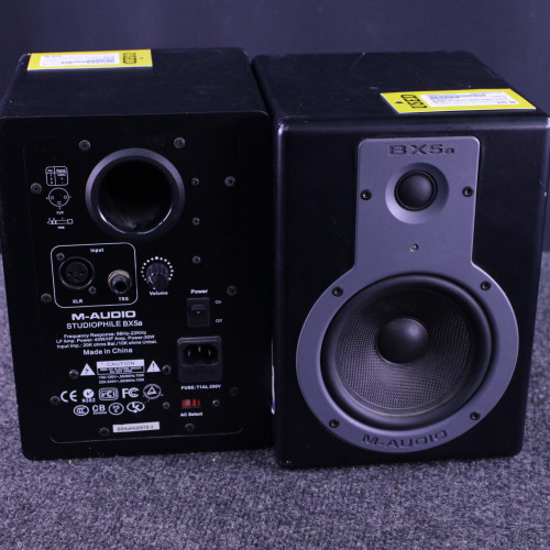 Vist Large View of Product Image Which is Used M-Audio BX5A STUDIO MONITORS PAIR Powered Studio Monitor