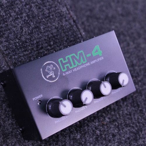 Vist Large View of Product Image Which is Used Mackie HM-4 4-WAY HEADPHONE AMP Pro Sound Product