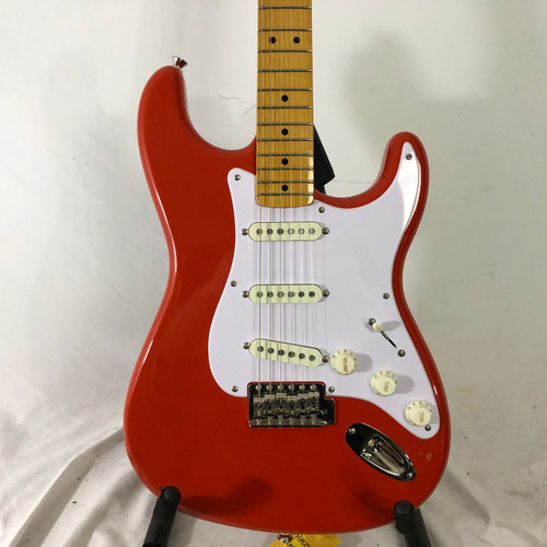 Vist Large View of Product Image Which is Used Squier CLASSIC VIBE 50S STRATOCASTER S Type Electric Guitar Red 6-String