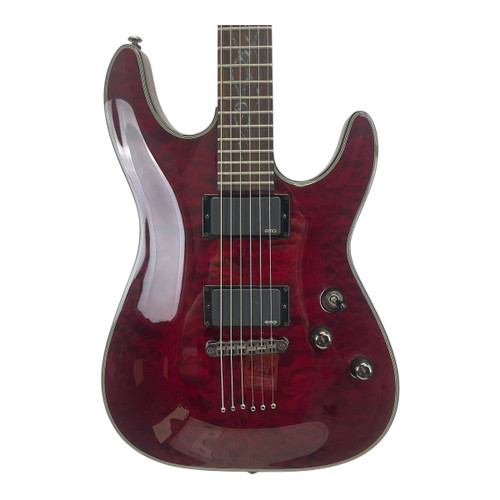 Vist Large View of Product Image Which is Used Schecter Diamond Series Damien Special Electric Guitar Red 6-String