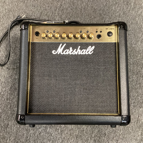 Vist Large View of Product Image Which is Used Marshall MG15FX 1 x 8 Solid State Amplifier 1 x 8