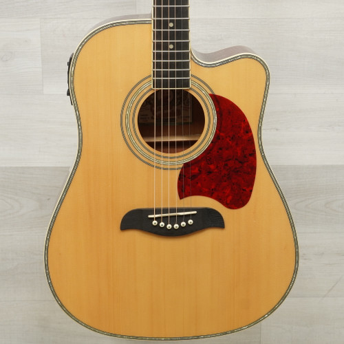 Vist Large View of Product Image Which is Used Oscar Schmidt OG2CE Laminate Top Acoustic Guitar Natural