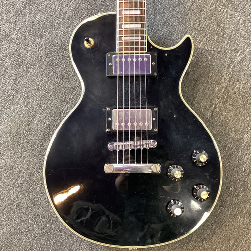 Vist Large View of Product Image Which is Used NO BRAND (Brandless Product) LP-TYPE MADE IN JAPAN LP Type Electric Guitar Black 6-String