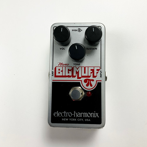 Vist Large View of Product Image Which is Used Electro Harmonix (E/H) Nano Big Muff Pi Distortion Pedal