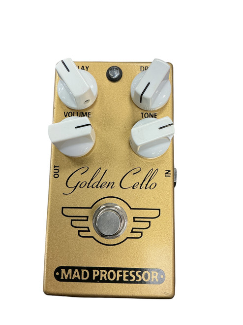 Vist Large View of Product Image Which is Used Mad Professor Amplification GOLDEN CELLO Overdrive Pedal