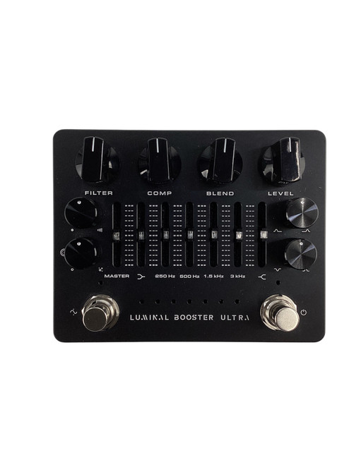 Vist Large View of Product Image Which is Used DarkGlass Electronics LUMINAL BOOSTER ULTRA Bass Pre-Amp Pedal