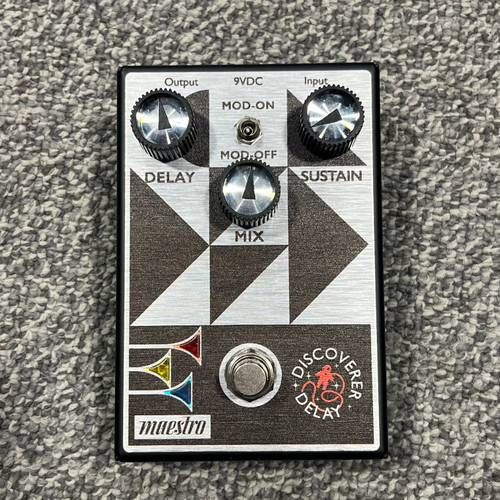 Vist Large View of Product Image Which is Used MAESTRO DISCOVERER DELAY Guitar Pedal