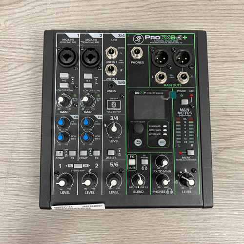Vist Large View of Product Image Which is Used - Mackie PROFX6 V3+ W/ AC Mixing Console