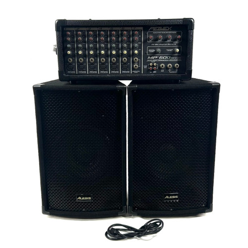 Vist Large View of Product Image Which is Used Peavey MP-600 Power Amplifier W/ Alesis Speakers