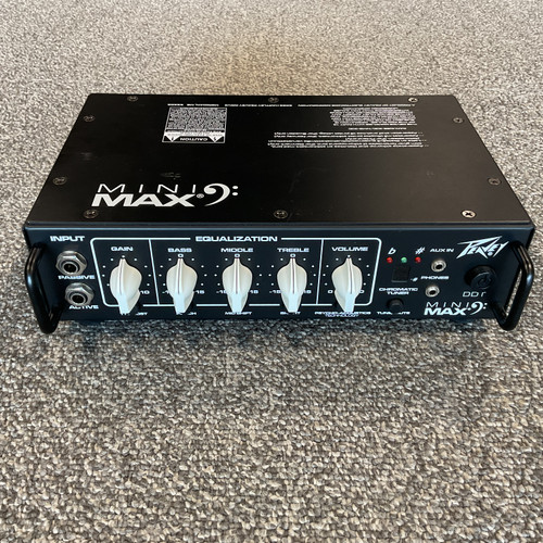 Vist Large View of Product Image Which is Used PEAVEY MINI MAX 500W Bass Amplifier Head