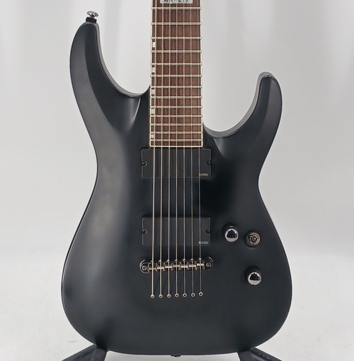 Vist Large View of Product Image Which is Used LTD MH-417 Vintage Super S Electric Guitar Black 7-String