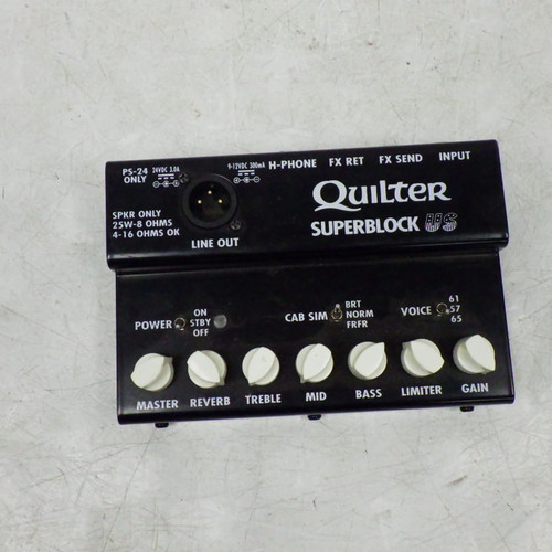 Vist Large View of Product Image Which is Used Quilter SUPERBLOCK Overdrive Pedal