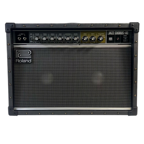 Vist Large View of Product Image Which is Used Roland Jazz Chorus JC-40 40W 2x10 Stereo Guitar Combo Amplifier w/ Cover