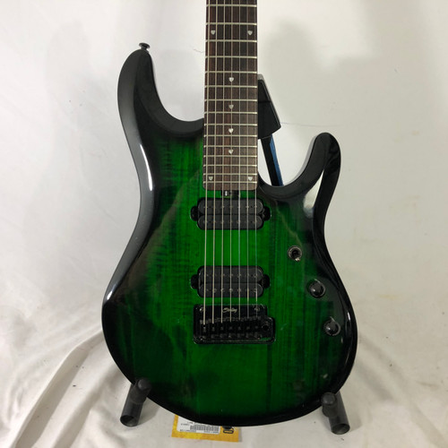 Vist Large View of Product Image Which is Used Sterling by Ernie Ball JP70 Modern Metal Electric Guitar Green 7-String