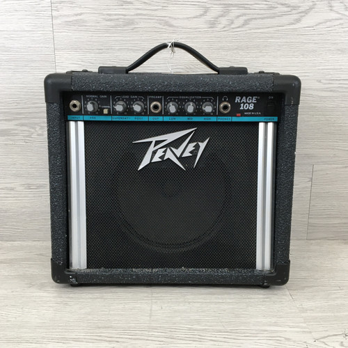 Vist Large View of Product Image Which is Used Peavey RAGE 108 1 x 8 Solid State Amplifier 1 x 8