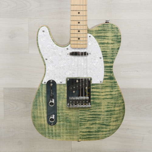 Vist Large View of Product Image Which is Used Michael Kelly 1953 Lefty Electric Guitar Blue Jean Wash