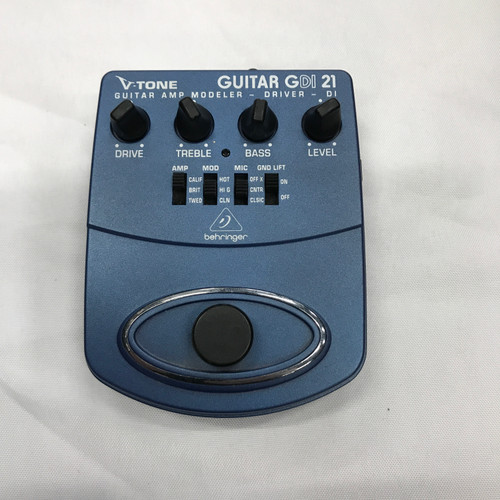 Vist Large View of Product Image Which is Used Behringer GDI21 Amp Modeling Pedal