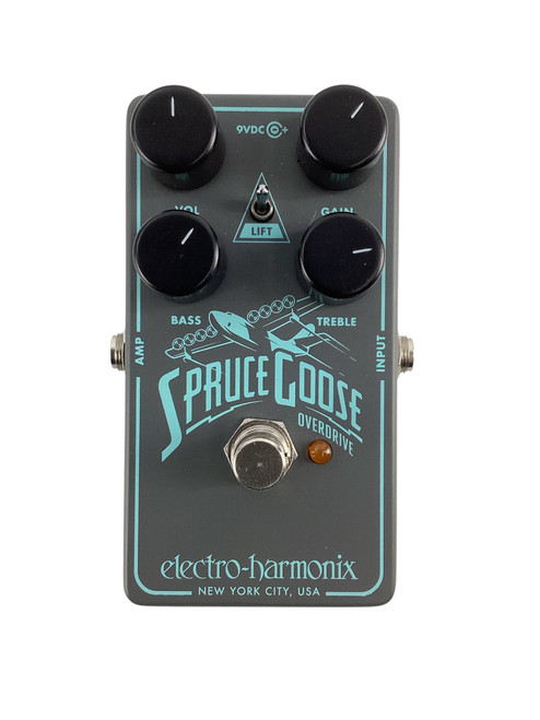Vist Large View of Product Image Which is Used Electro Harmonix Spruce Goose Overdrive Pedal 