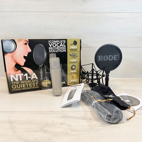Vist Large View of Product Image Which is Used Rode NT1-A Microphone
