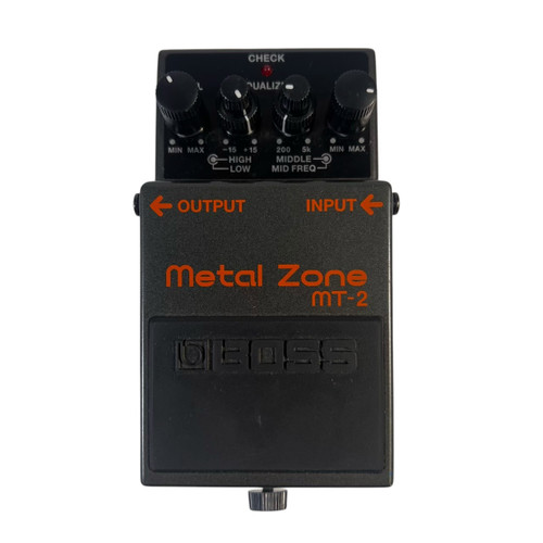 Vist Large View of Product Image Which is Used Boss MT-2 Metal Zone High-Gain Distortion Effects Pedal