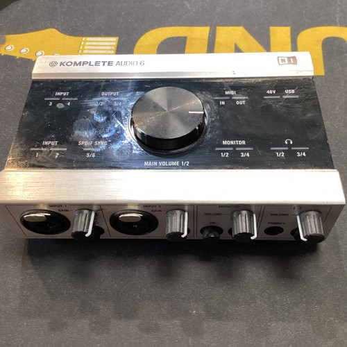 Vist Large View of Product Image Which is Used Native Instruments AUDIO 6 Computer Interface 2 A/D Recording Inputs