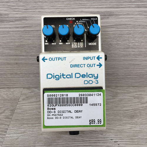 Vist Large View of Product Image Which is Used Boss DD-3 Digital Delay Pedal