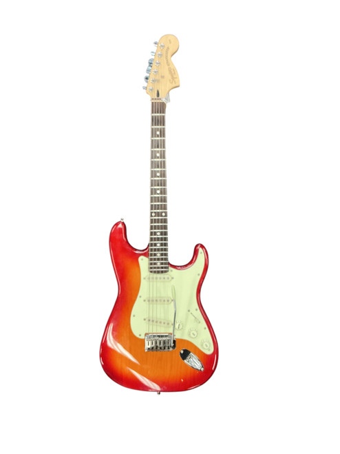 Vist Large View of Product Image Which is Used Squier STANDARD STRAT LIMITED EDITION S Type Electric Guitar Cherry Sunburst 6-String