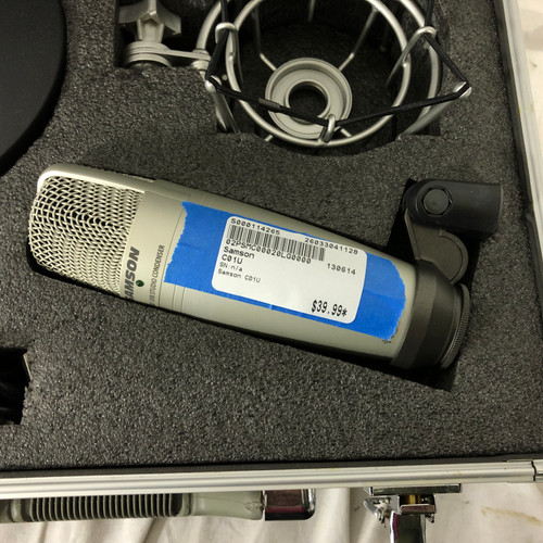 Vist Large View of Product Image Which is Used Samson C01U Condenser Microphone