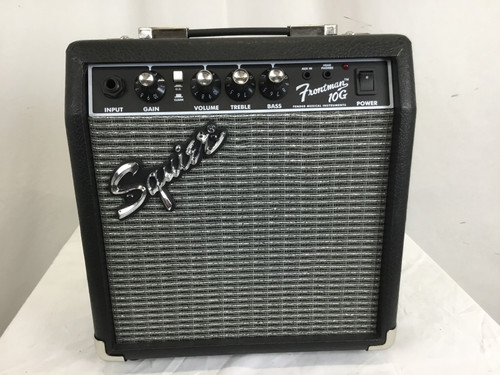 Vist Large View of Product Image Which is Used Squier FRONTMAN 10G 1 x 10 Solid State Amplifier 1 x 10