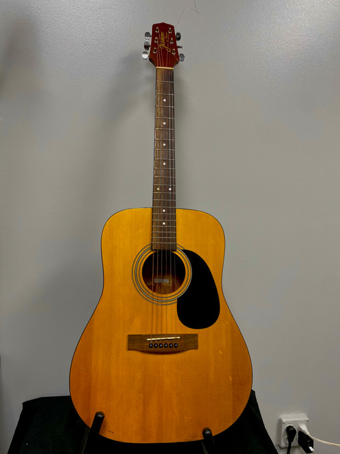 Vist Large View of Product Image Which is Used Jasmine S-35 ACOUSTIC Laminate Top Acoustic Guitar Amber