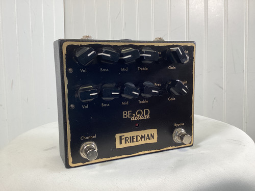 Vist Large View of Product Image Which is Used Friedman BE-OD DELUXE Guitar Effects Pedal