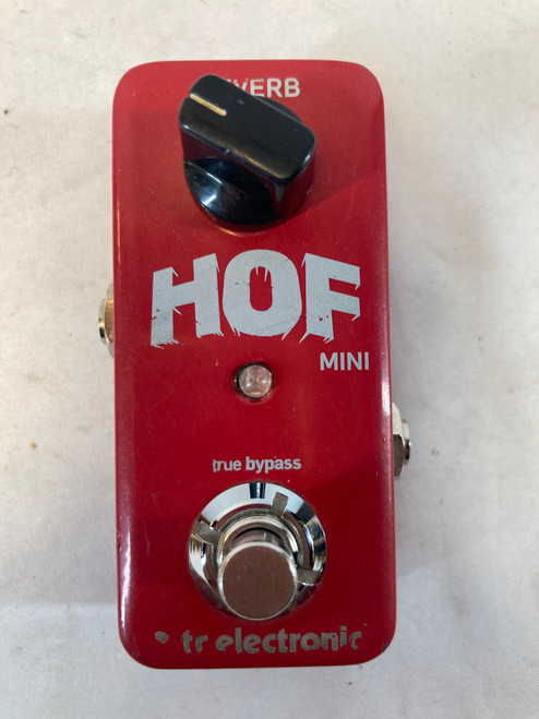 Vist Large View of Product Image Which is Used TC Electronic HOF Mini Reverb Effect Pedal