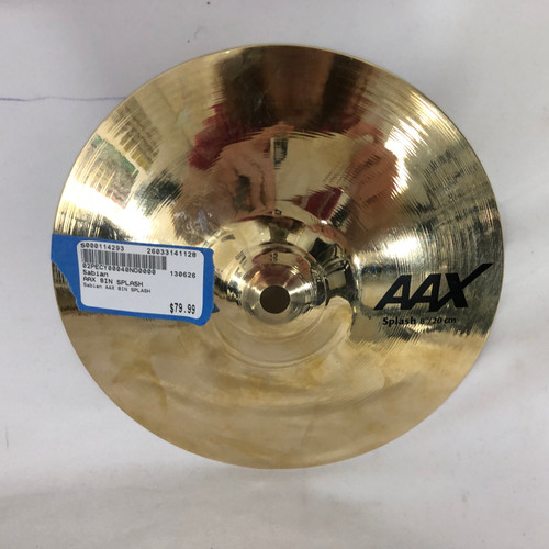 Vist Large View of Product Image Which is Used Sabian AAX 8IN SPLASH Splash Cymbal 8"