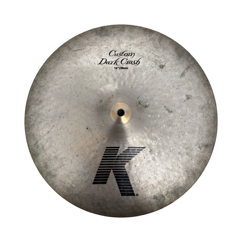 Vist Large View of Product Image Which is Used Zildjian K CUSTOM DARK CRASH 15 Crash Cymbal 15"