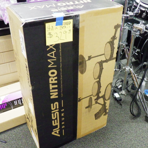 Vist Large View of Product Image Which is Used Alesis NITRO MAX 8-PIECE ELECTRONIC DRUM SET Electronic Drum Kit