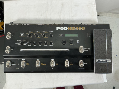 Vist Large View of Product Image Which is Used Line 6 POD HD400 Multi-FX Pedal