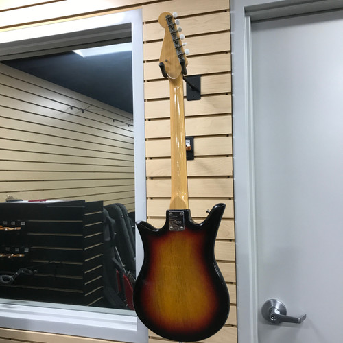 Vist Large View of Product Image Which is Used Teisco ET-200 Vintage Offset Dbl Cutaway Guitar Sunburst 6-String