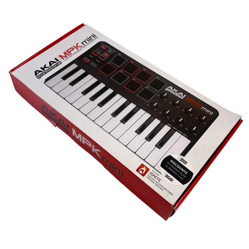 Vist Large View of Product Image Which is Used Akai MPK Mini MIDI Keyboard Controller