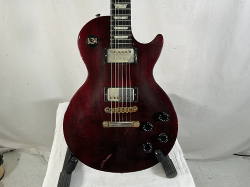 Vist Large View of Product Image Which is Used Gibson 1992 LES PAUL STUDIO Vintage LP Type Electric Guitar Red 6-String