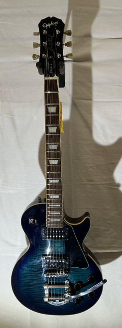 Vist Large View of Product Image Which is Used Epiphone LES PAUL LIMITED EDITION LP Type Electric Guitar Blue 6-String