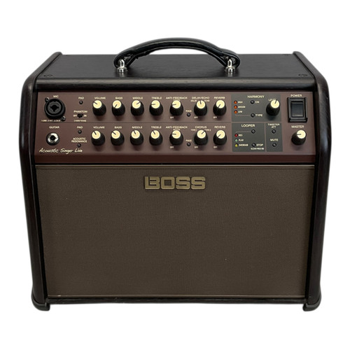 Vist Large View of Product Image Which is Used Boss Acoustic Singer Live Solid State Guitar Combo Other
