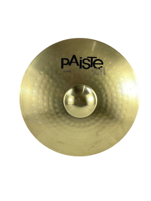 Vist Large View of Product Image Which is Used Paiste 101 Ride Cymbal 20"