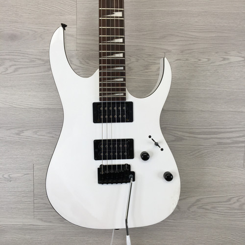 Vist Large View of Product Image Which is Used Ibanez GRGR120EX --DINGS/WEAR Super S Electric Guitar White 6-String