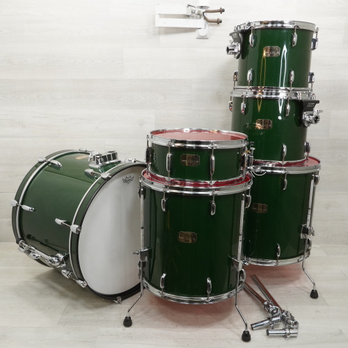 Vist Large View of Product Image Which is Used Pearl Export Drum Shell Kit Green